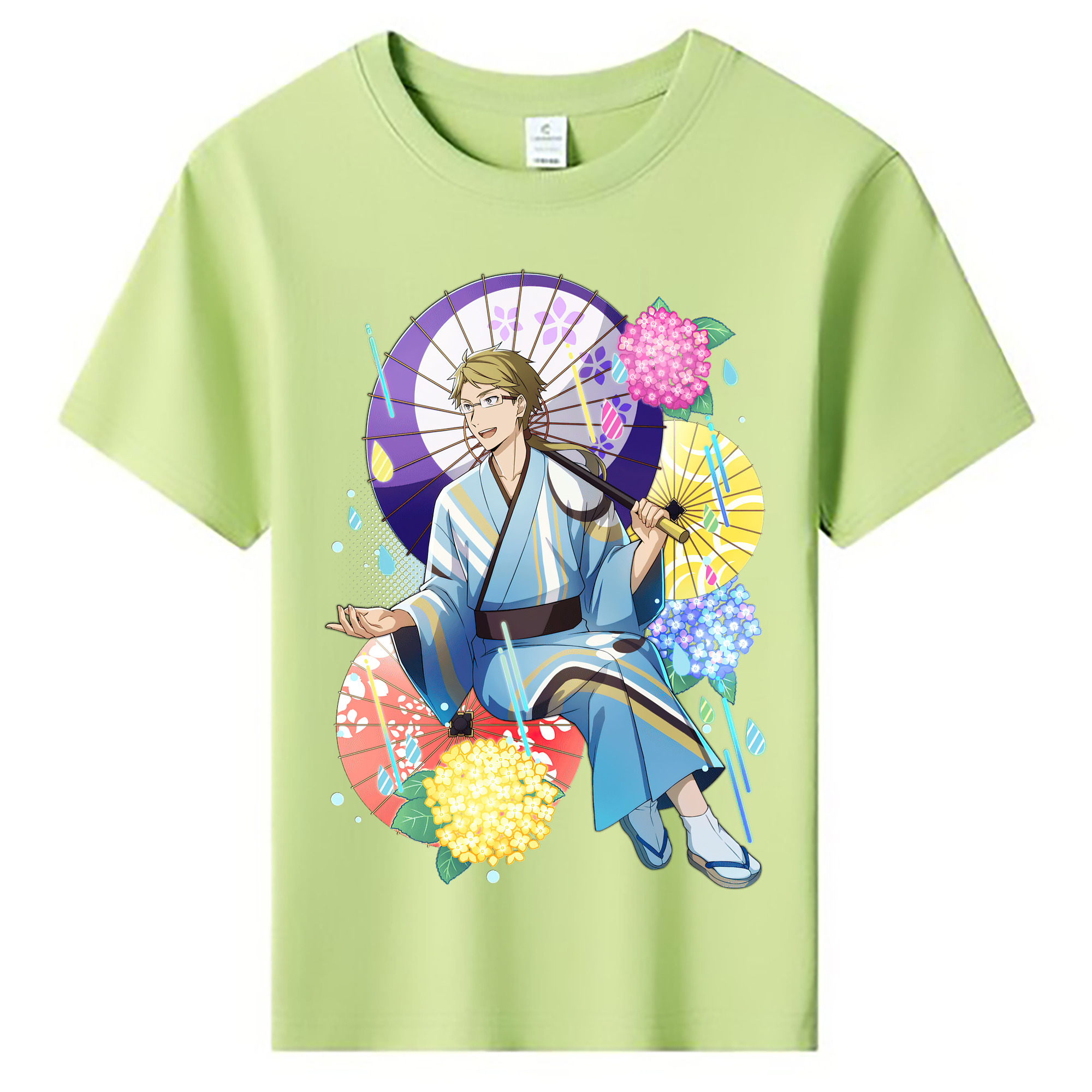 （画像用） 文豪ストレイドッグス Bungo Stray Dogs 綿100％キッズTシャツ（フロントプリント）
